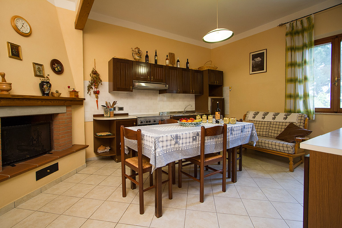 Holiday apartment in the Tuscan countryside near Cortona