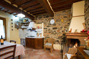 Photos and pictures of self-catered apartments in Tuscany for tourist rental in Cortona
